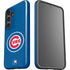MLB Chicago Cubs - Solid Distressed Galaxy S25 Impact Case